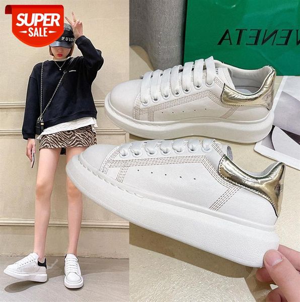 the first layer of cowhide large white shoes women's stitching thick-soled student casual tide #eb6w
the first layer of cowhide large white shoes women's stitching thick-soled student casual tide #eb6w