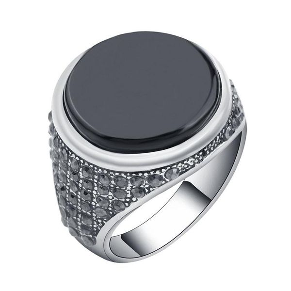 cluster rings vintage enamel for men punk classic black round drip imitation stones male jewelry aceessories gift, Golden;silver
cluster rings vintage enamel for men punk classic black round drip imitation stones male jewelry aceessories gift, Golden;silver