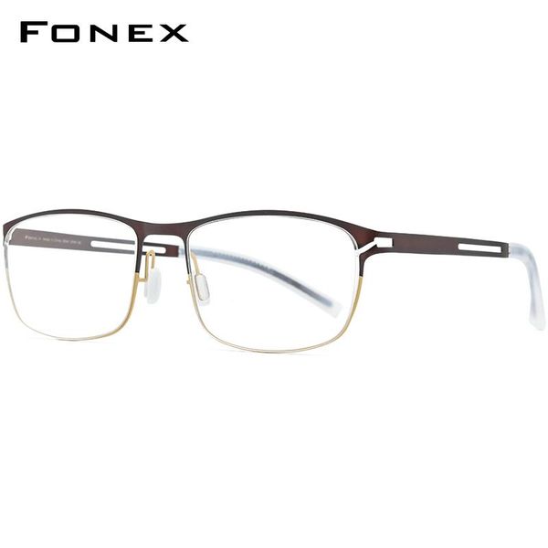 fashion sunglasses frames fonex b titanium eyeglasses frame men square optical prescription eye glasses 2021 antiskid silicone screwless, Black
fashion sunglasses frames fonex b titanium eyeglasses frame men square optical prescription eye glasses 2021 antiskid silicone screwless, Black