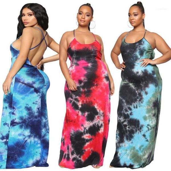 casual dresses women tie dye print spaghetti strap maxi dress summer sleeveless backless bodycon long party beach holiday sundress vestidos1, Black;gray
casual dresses women tie dye print spaghetti strap maxi dress summer sleeveless backless bodycon long party beach holiday sundress vestidos1, Black;gray