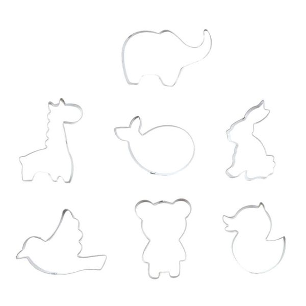 baking moulds 7pcs stainless steel cookie cutters creative fondant cake molds biscuits mold kitchen tool
baking moulds 7pcs stainless steel cookie cutters creative fondant cake molds biscuits mold kitchen tool