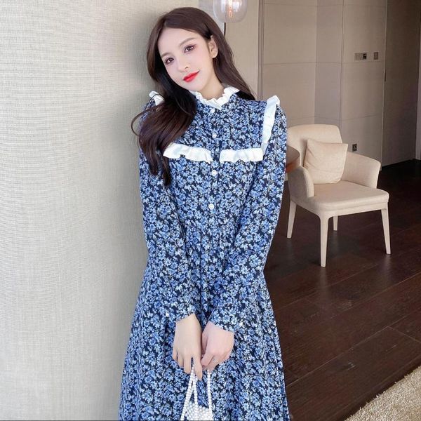 casual dresses will fall and winter of french temperament in long black edge velvet backing thickening long-sleeved floral dress ski, Black;gray
casual dresses will fall and winter of french temperament in long black edge velvet backing thickening long-sleeved floral dress ski, Black;gray