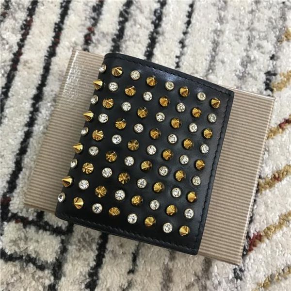 fashion luxu designers women men bags, rivet card bag, coin purse,wallet. europe and america's most style with box, Red;black
fashion luxu designers women men bags, rivet card bag, coin purse,wallet. europe and america's most style with box, Red;black