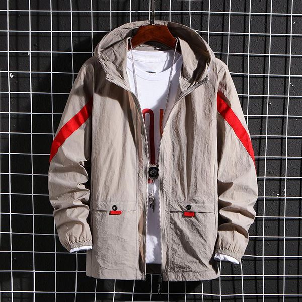 men's jackets mens thin jacket 2021 spring summer hooded male fashion casual baseball breathable clothing overcoat, Black;brown
men's jackets mens thin jacket 2021 spring summer hooded male fashion casual baseball breathable clothing overcoat, Black;brown