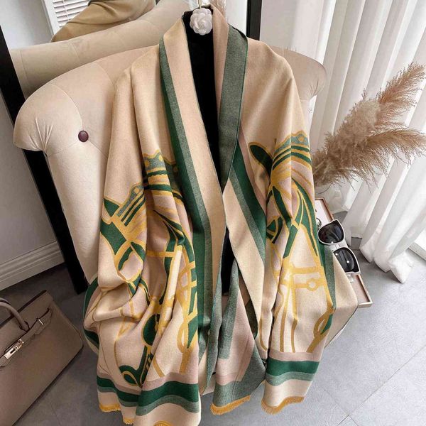 autumn and winter 2021 cashmere like scarf extended tihuama pattern thermal air conditioning shawl decorative neck, Blue;gray
autumn and winter 2021 cashmere like scarf extended tihuama pattern thermal air conditioning shawl decorative neck, Blue;gray
