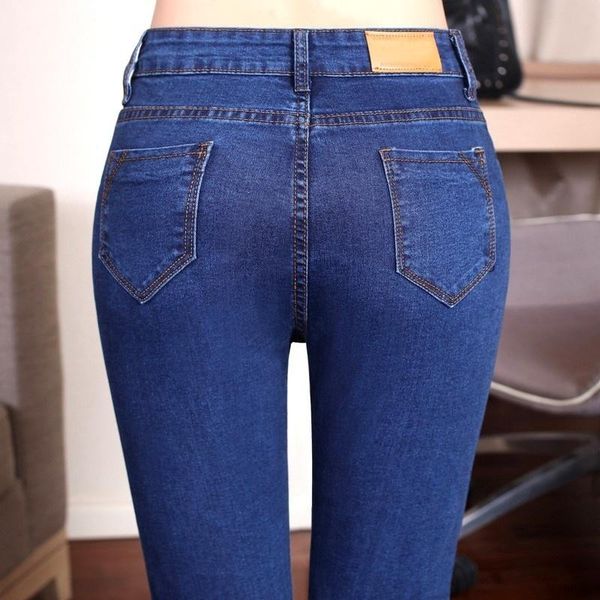 women's jeans for women elastic slim ladies multi-size denim pants female black blue stretch skinny trousers pencil
women's jeans for women elastic slim ladies multi-size denim pants female black blue stretch skinny trousers pencil