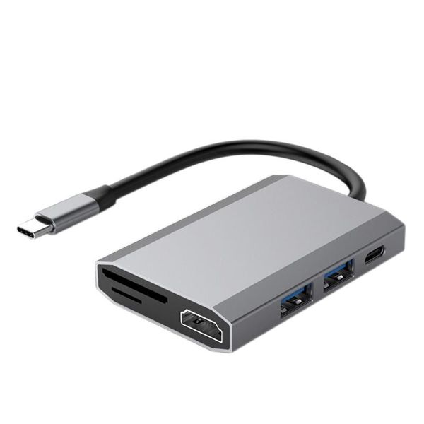 6-in-1 type-c docking station usb3.0+-compatible+pd+sd+tfhd 4k switching usb multi-function hub stations
6-in-1 type-c docking station usb3.0+-compatible+pd+sd+tfhd 4k switching usb multi-function hub stations
