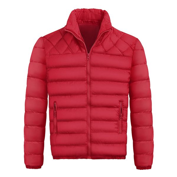 warm standing collar autumn winter male jacket zipper long sleeve men's coat pure color casual cotton clothing casaco masculino, Black 
warm standing collar autumn winter male jacket zipper long sleeve men's coat pure color casual cotton clothing casaco masculino, Black