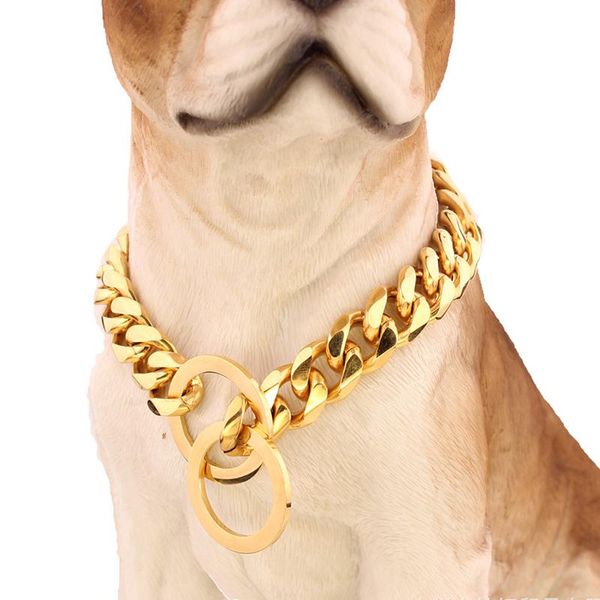 dog collars & leashes 12~30 inch gold silver tone double curb cuban pet link stainless steel chain collar wholesale necklaces
dog collars & leashes 12~30 inch gold silver tone double curb cuban pet link stainless steel chain collar wholesale necklaces
