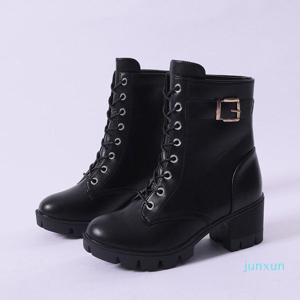 wholesale-boots platform shoes women motorcyle 2021 winter fashion belt chunky booties bigh riding high heels, Black
wholesale-boots platform shoes women motorcyle 2021 winter fashion belt chunky booties bigh riding high heels, Black