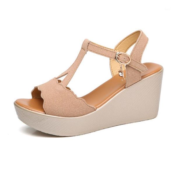 women sandals pu leather wedges thick heel flat gladiator ladies original platform1, Black
women sandals pu leather wedges thick heel flat gladiator ladies original platform1, Black