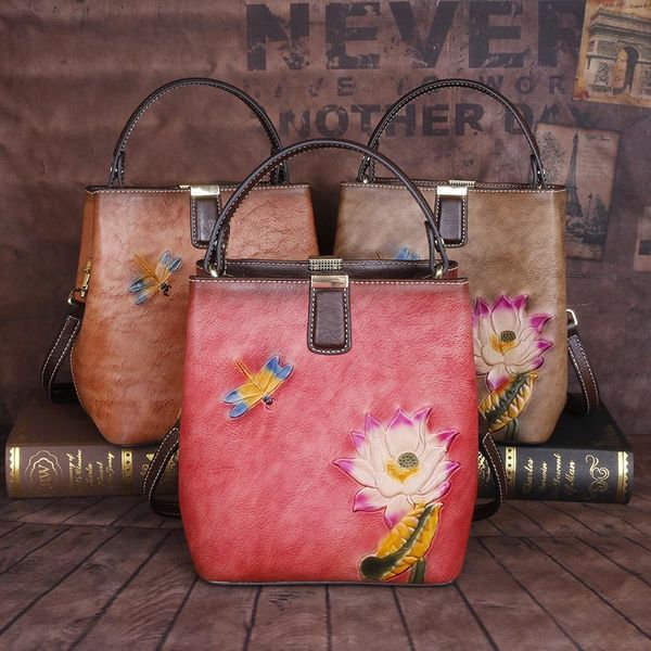 evening bags leather women's bag