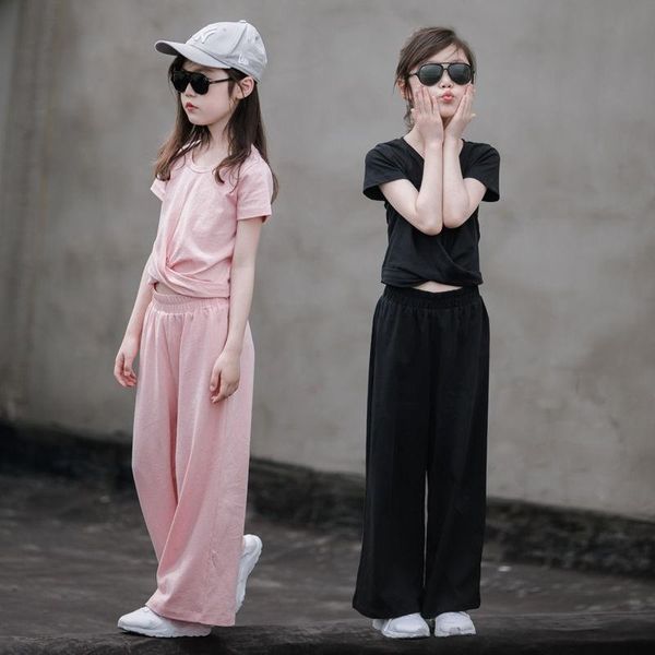 kids girls clothes outfits big baby summer clothing set toddler girl short sleeve t shirts + wide leg pants 6 8 10 12years sets, White
kids girls clothes outfits big baby summer clothing set toddler girl short sleeve t shirts + wide leg pants 6 8 10 12years sets, White