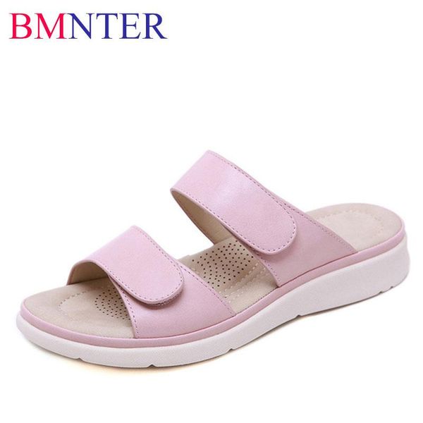 slippers bmnter summer women's sandals and outdoor non-slip pregnant women soft bottom students wedges, Black
slippers bmnter summer women's sandals and outdoor non-slip pregnant women soft bottom students wedges, Black