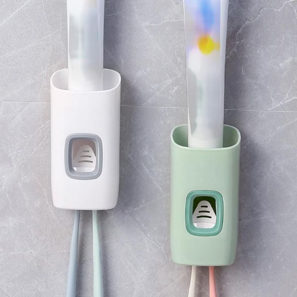 toothbrush holders 2pcs toothpaste dispensing holder wall mounted squeezer
toothbrush holders 2pcs toothpaste dispensing holder wall mounted squeezer