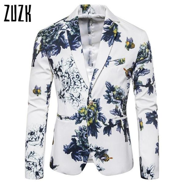 floral printed mens white jacket blazers casual single button blazer luxury flower designs slim fit blaizer men's suits &, White;black
floral printed mens white jacket blazers casual single button blazer luxury flower designs slim fit blaizer men's suits &, White;black