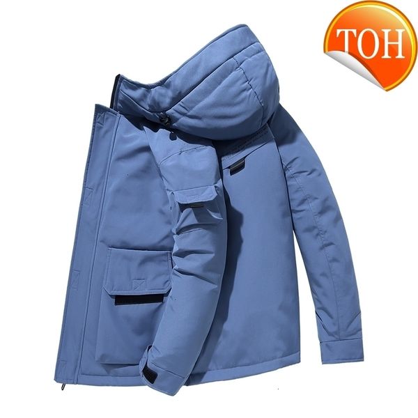 jacket winter hooded casual down coat men solid warm white duck jackets black safari parka with hat outwear
jacket winter hooded casual down coat men solid warm white duck jackets black safari parka with hat outwear