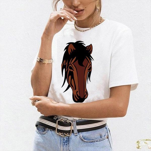 summer tshirts harajuku horse print women t shirts tees casual animals o neck short sleeve fashion ladies plus size, White
summer tshirts harajuku horse print women t shirts tees casual animals o neck short sleeve fashion ladies plus size, White