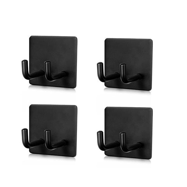 hooks & rails wall hook heavy duty black towel with double stainless steel key 4 pack adhesive
hooks & rails wall hook heavy duty black towel with double stainless steel key 4 pack adhesive