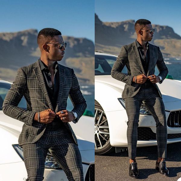 smart fashion check mens custom made wedding tuxedos one button groom wear formal dinner prom party blazer suits(jacket+pants), Black;gray
smart fashion check mens custom made wedding tuxedos one button groom wear formal dinner prom party blazer suits(jacket+pants), Black;gray