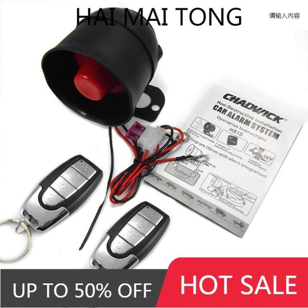 alarm & security m810-8115 12v car system one way vehicle burglar protection 2 remote control auto
alarm & security m810-8115 12v car system one way vehicle burglar protection 2 remote control auto