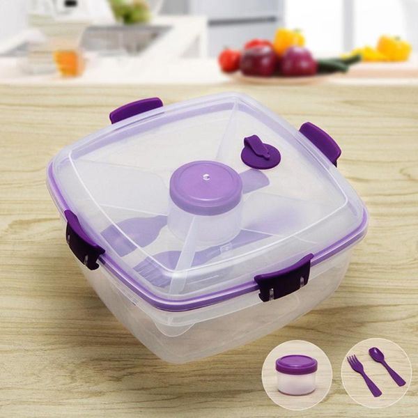 dinnerware sets lunch container with salad bowl bpa-plastic double-layer separated fruit box sauce jar and reusable fork spoon
dinnerware sets lunch container with salad bowl bpa-plastic double-layer separated fruit box sauce jar and reusable fork spoon