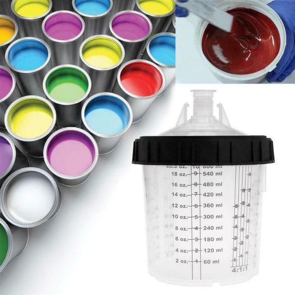 professional spray guns gun paint mixing cup pps type h/o quick cup, tank 165/400/600ml disposable
professional spray guns gun paint mixing cup pps type h/o quick cup, tank 165/400/600ml disposable