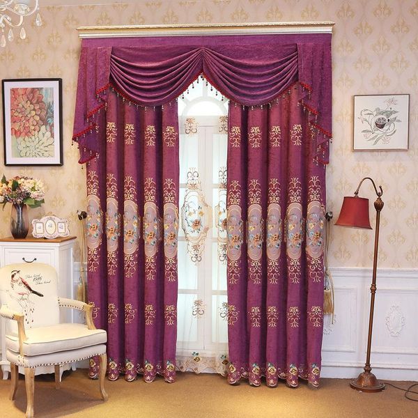 curtain & drapes european-style modern high-end thick chenille embroidery light luxury home decoration curtains for living dining room bedro
curtain & drapes european-style modern high-end thick chenille embroidery light luxury home decoration curtains for living dining room bedro