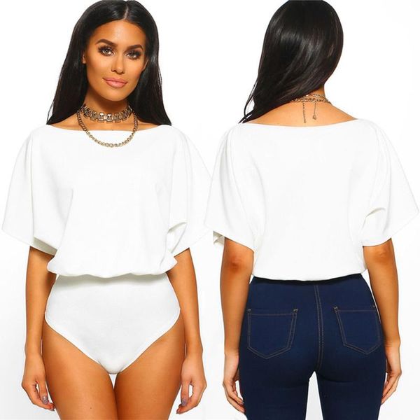 women's jumpsuits & rompers 2021 summer women short sleeve loose bodysuits fashion street wear style o-neck solid ladies night club wea, Black;white
women's jumpsuits & rompers 2021 summer women short sleeve loose bodysuits fashion street wear style o-neck solid ladies night club wea, Black;white