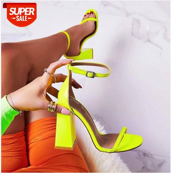 high heels european and american style net red simple word with heel thick sandals fluorescent color made #bp1f, Black
high heels european and american style net red simple word with heel thick sandals fluorescent color made #bp1f, Black