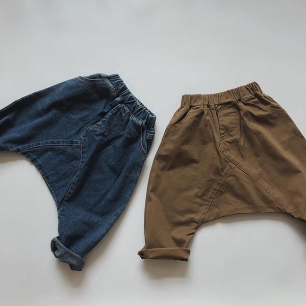 trousers korean style baby boys girls cowboy pants kids casual elastic waist pant children's clothing autumn jeans, Blue
trousers korean style baby boys girls cowboy pants kids casual elastic waist pant children's clothing autumn jeans, Blue