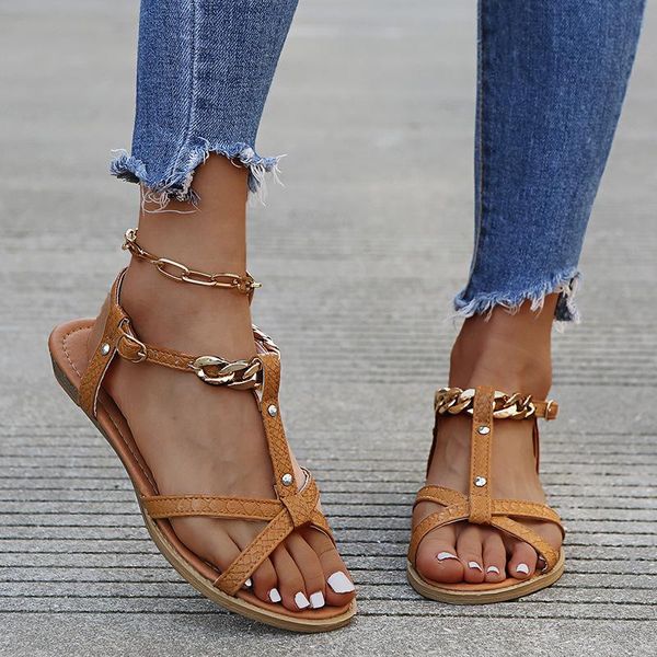 women t tied buckle sewing peep toe sandals woman summer beach flats female casual shoes ladies big size footwear, Black
women t tied buckle sewing peep toe sandals woman summer beach flats female casual shoes ladies big size footwear, Black