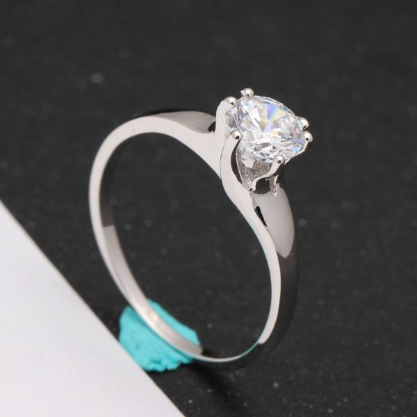 wedding rings jewelry wholesale 6mm cubic zircon women band silver plated engagement gift for wife, Slivery;golden
wedding rings jewelry wholesale 6mm cubic zircon women band silver plated engagement gift for wife, Slivery;golden