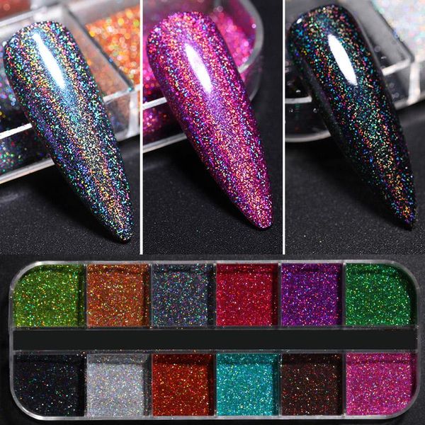 nail glitter holographics laser silver chrome sparkly powder uv gel polish flakes dust for manicures pigment, Silver;gold
nail glitter holographics laser silver chrome sparkly powder uv gel polish flakes dust for manicures pigment, Silver;gold