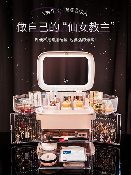 storage bags portable cosmetic bag super fire box large capacity high-grade exquisite high-value suitcase 
storage bags portable cosmetic bag super fire box large capacity high-grade exquisite high-value suitcase