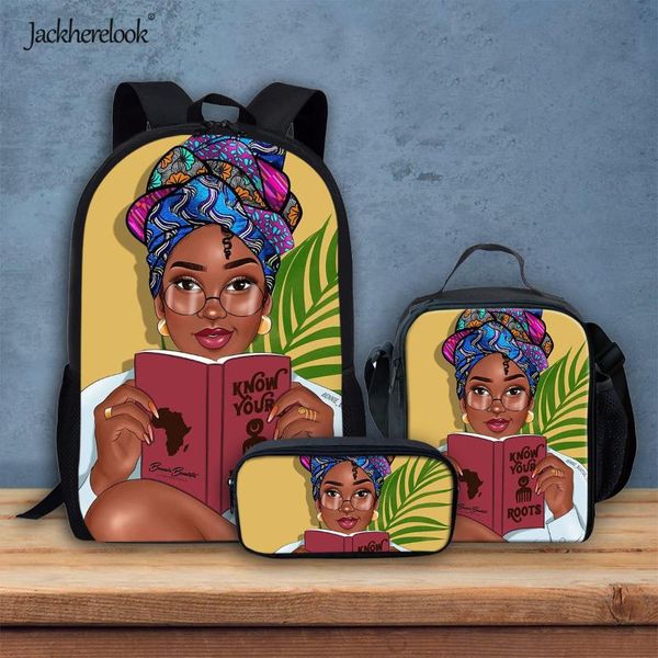 school bags jackherelook african girl design cute kids schoolbag backpack student large bookbag satchel durable 3pcs/set
school bags jackherelook african girl design cute kids schoolbag backpack student large bookbag satchel durable 3pcs/set