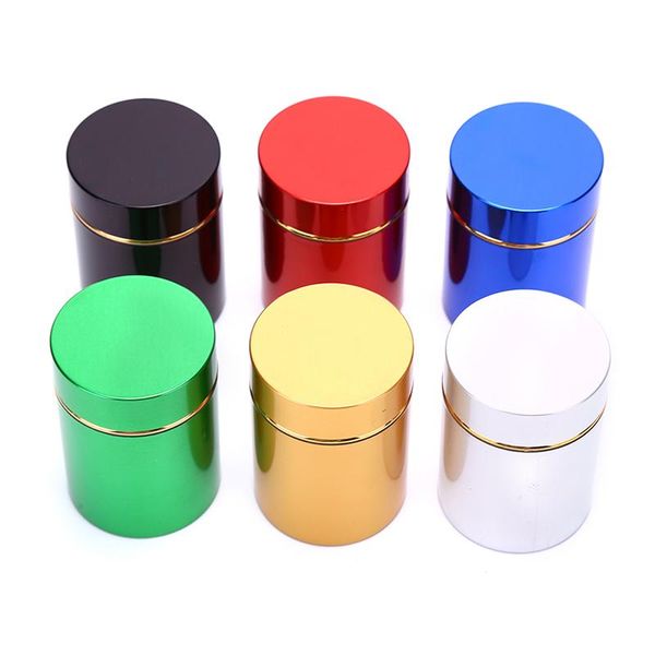 1pcs 70ml airtight smell proof container aluminum stash metal sealed can tea jars boxes portable storage bottles &
1pcs 70ml airtight smell proof container aluminum stash metal sealed can tea jars boxes portable storage bottles &