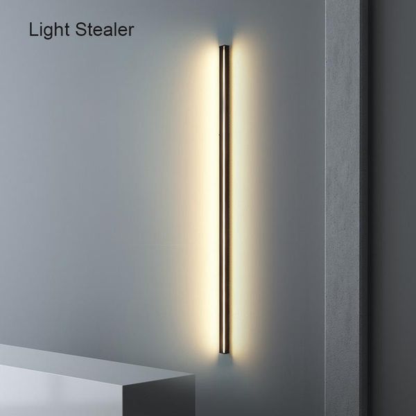 minimalist long wall lamp modern creative bedroom bedside aisle corridor decoration simple aluminum strip light fixture
minimalist long wall lamp modern creative bedroom bedside aisle corridor decoration simple aluminum strip light fixture