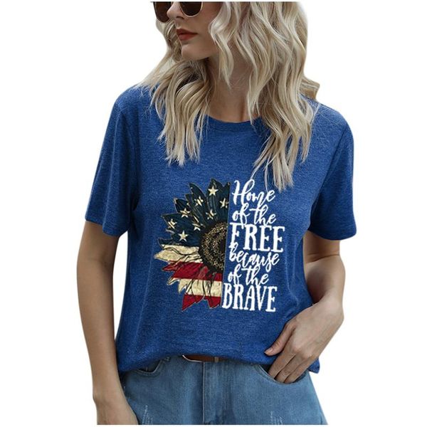women's t-shirt flag print 4th of-july for short sleeve t shirt casual loose tees o-neck summer ladies camisetas de mujer, White
women's t-shirt flag print 4th of-july for short sleeve t shirt casual loose tees o-neck summer ladies camisetas de mujer, White