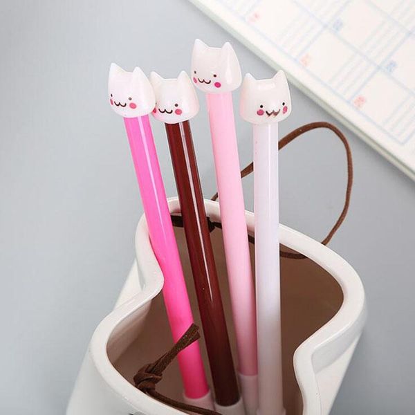 gel pens 1pc kawaii cat pen cartoon cute student stationery black office signature children creative
gel pens 1pc kawaii cat pen cartoon cute student stationery black office signature children creative