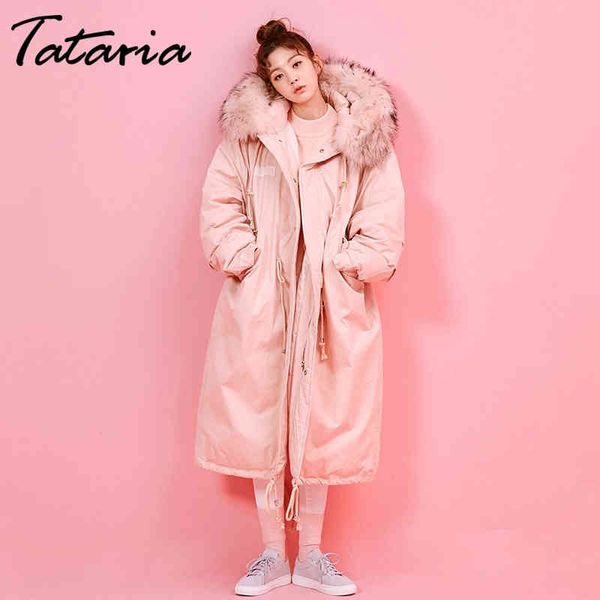 women's warm coat for women down jacket sustans large size parks female thicken long winter 210514, Black
women's warm coat for women down jacket sustans large size parks female thicken long winter 210514, Black