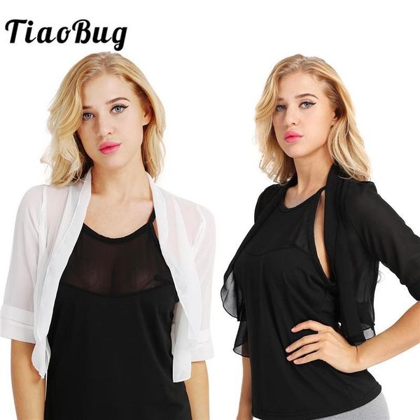 women's jackets tiaobug summer fashion half sleeve sheer soft chiffon bolero shrug open front casual loose elegant cardigan 1hny, Black;brown
women's jackets tiaobug summer fashion half sleeve sheer soft chiffon bolero shrug open front casual loose elegant cardigan 1hny, Black;brown