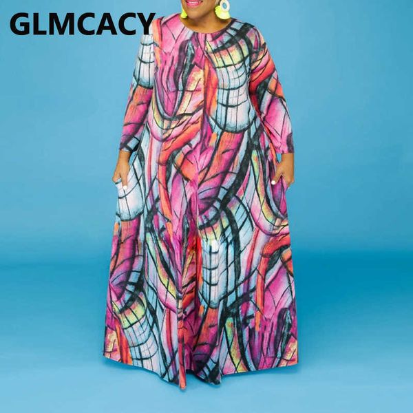 women long sleeve abstract loose dress pocket design maxi robes dress 210702, Black;gray
women long sleeve abstract loose dress pocket design maxi robes dress 210702, Black;gray