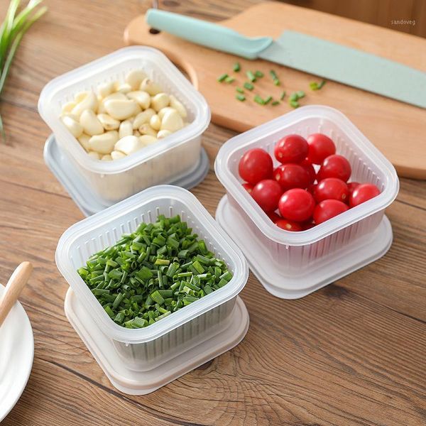 storage bottles & jars 2 pcs kitchen household transparent drain sealed fresh-keeping refrigerator box square with cover container
storage bottles & jars 2 pcs kitchen household transparent drain sealed fresh-keeping refrigerator box square with cover container