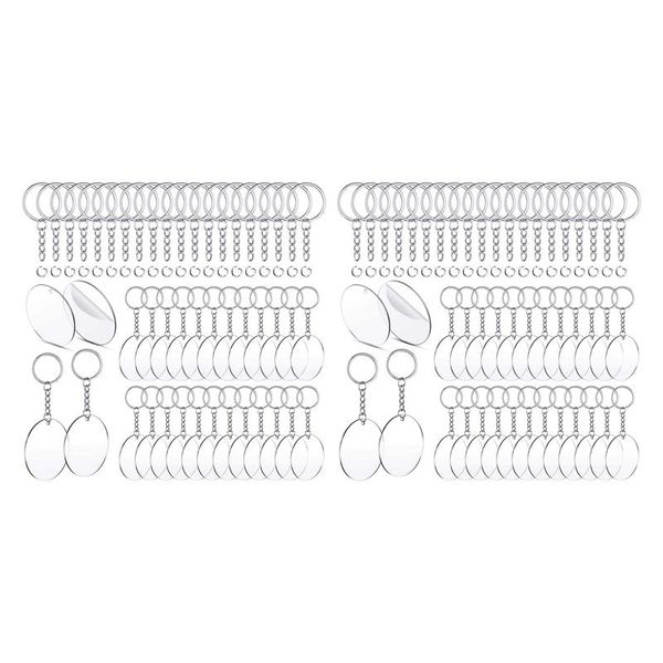 hooks & rails 300 pcs 2 inches acrylic transparent discs and key chains set, clear blank round keychain for diy projects
hooks & rails 300 pcs 2 inches acrylic transparent discs and key chains set, clear blank round keychain for diy projects