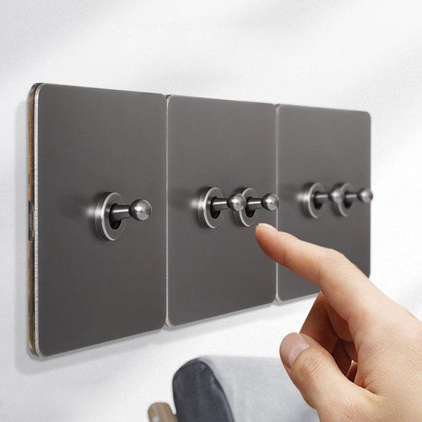 smart home control 86 type retro nordic minimalist wall toggle switch 1-4 gang 2 way gray stainless steel panel metal drop
smart home control 86 type retro nordic minimalist wall toggle switch 1-4 gang 2 way gray stainless steel panel metal drop