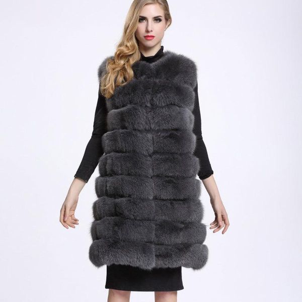 women's fur & faux veste femme 2021 winter warm long vest women fluffy coat jacket fourrure gilet casaco pele, Black
women's fur & faux veste femme 2021 winter warm long vest women fluffy coat jacket fourrure gilet casaco pele, Black