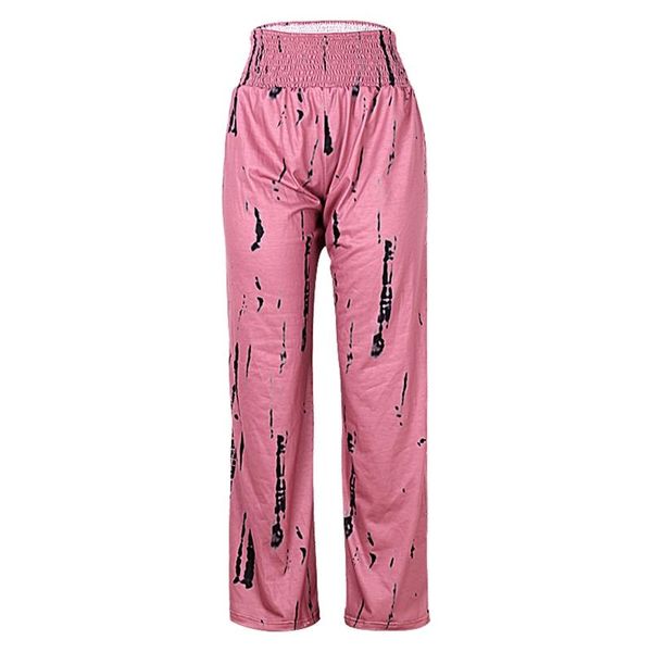 women high waist wide leg pants printing dyeing loose elastic band casual long trousers solid color spring autumn women's & capris, Black;white
women high waist wide leg pants printing dyeing loose elastic band casual long trousers solid color spring autumn women's & capris, Black;white