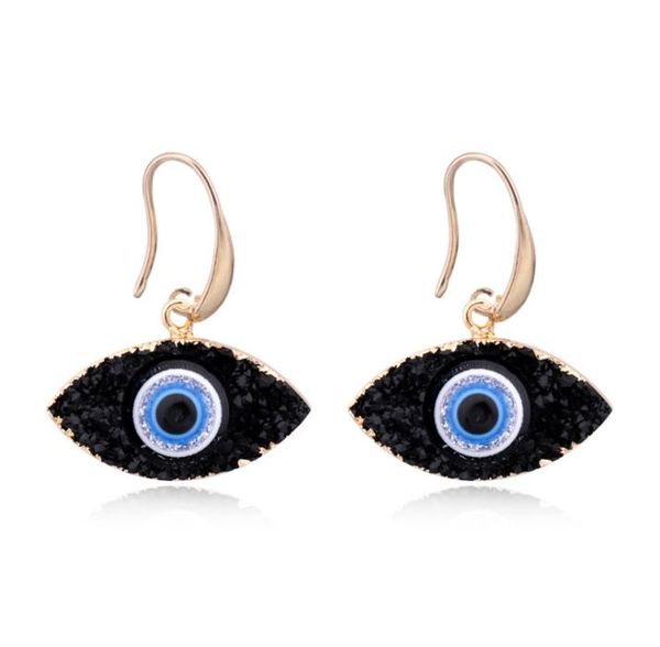 personality evil eye stud earrings imitation natural stone ear hook ear accessories wedding gift engagement jewelry, Golden;silver
personality evil eye stud earrings imitation natural stone ear hook ear accessories wedding gift engagement jewelry, Golden;silver