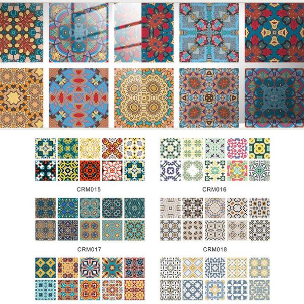 wall stickers 10pcs/set of retro colorful pattern tile household kitchen bathroom furniture waterproof diy decorative
wall stickers 10pcs/set of retro colorful pattern tile household kitchen bathroom furniture waterproof diy decorative